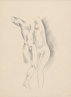 Mikuláš Galanda – Skicár s rôznymi štúdijnými kresbami 