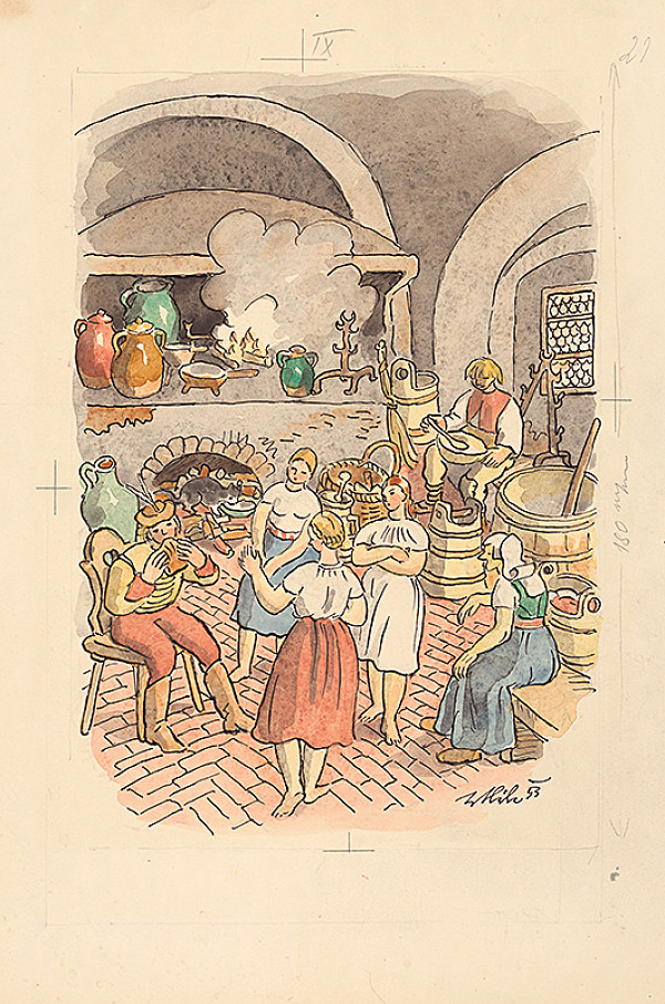 Jan Hála – V kuchyni 