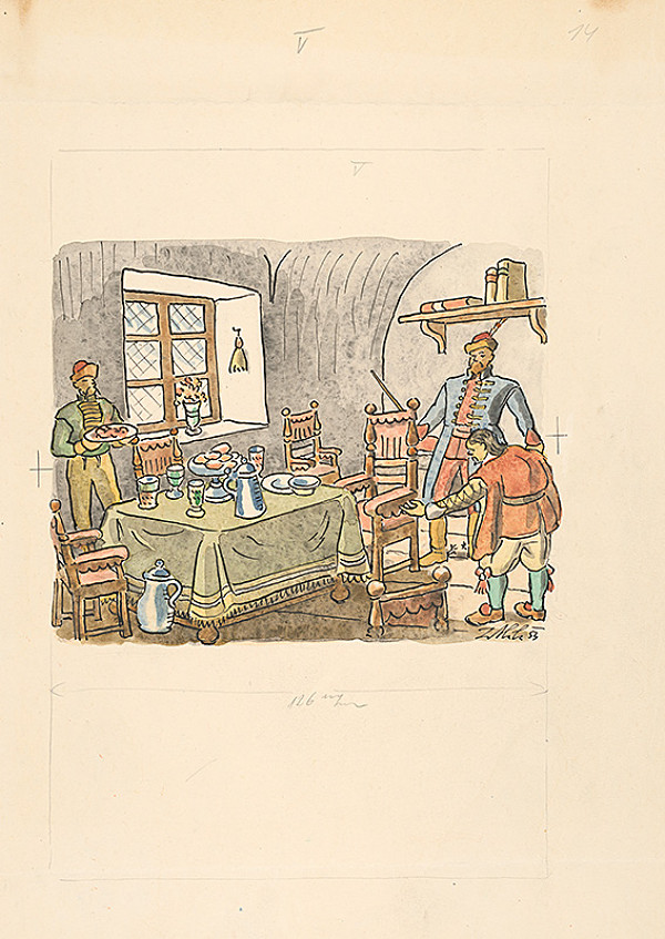 Jan Hála – Preparing Dinner 