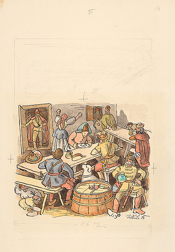 Jan Hála – V krčme 