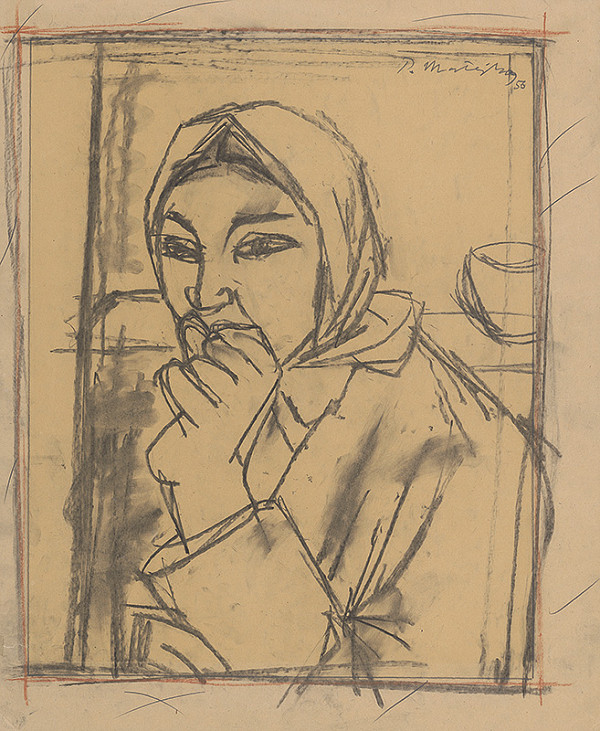 Peter Matejka – Žena v šatke 