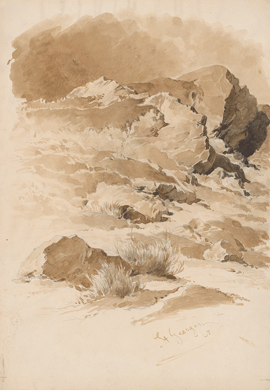 Friedrich Carl von Scheidlin – Skalnatý pahorok pri Sv.Jure 