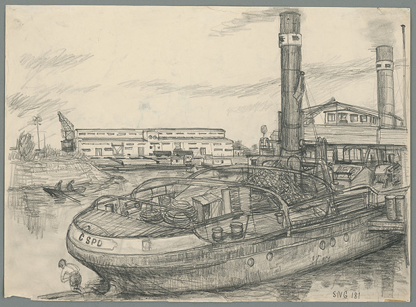 František Studený – Winter Port in Bratislava 