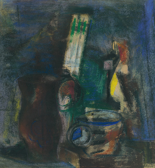 Ján Mudroch – Zátišie s džbánom 