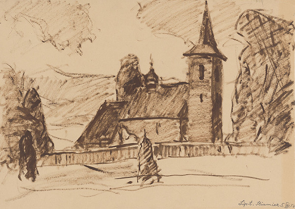 Jozef Kollár – Church in Liptovská Štiavnica 