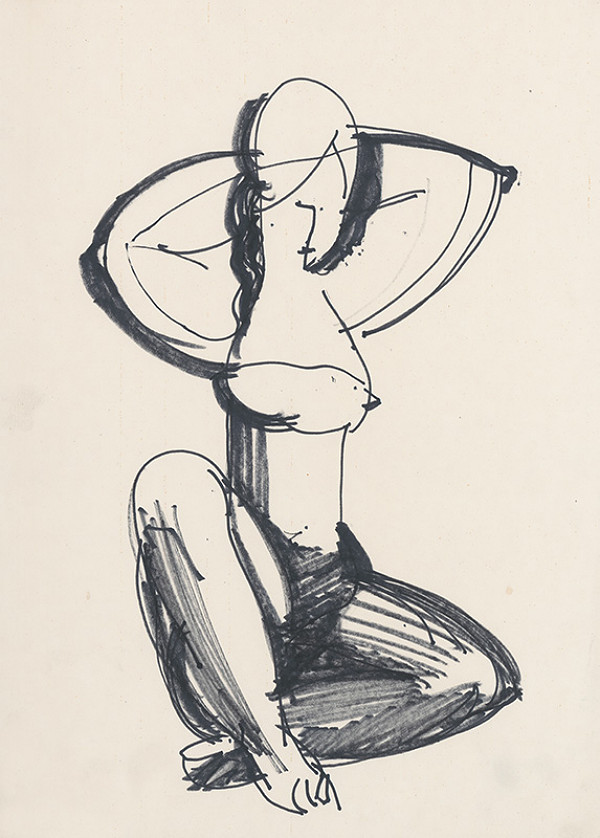 Pavol Tóth – Štúdia ženského aktu I. 