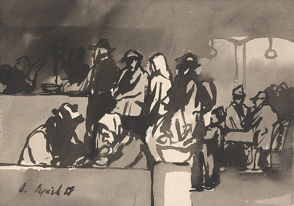 Alojz Pepich – In a Waiting Room 