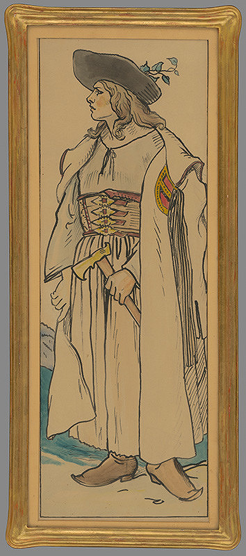 Mikoláš Aleš – Figure of a Slovak Highwayman 