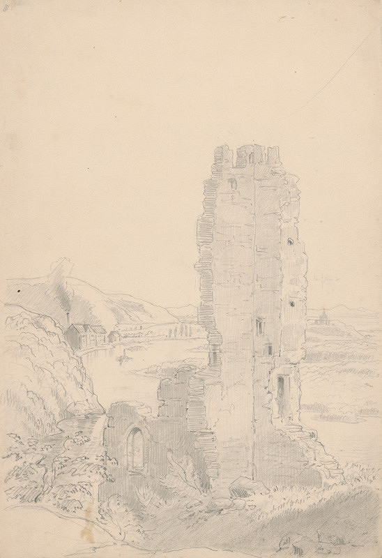 Friedrich Carl von Scheidlin – Zrúcanina hradu 