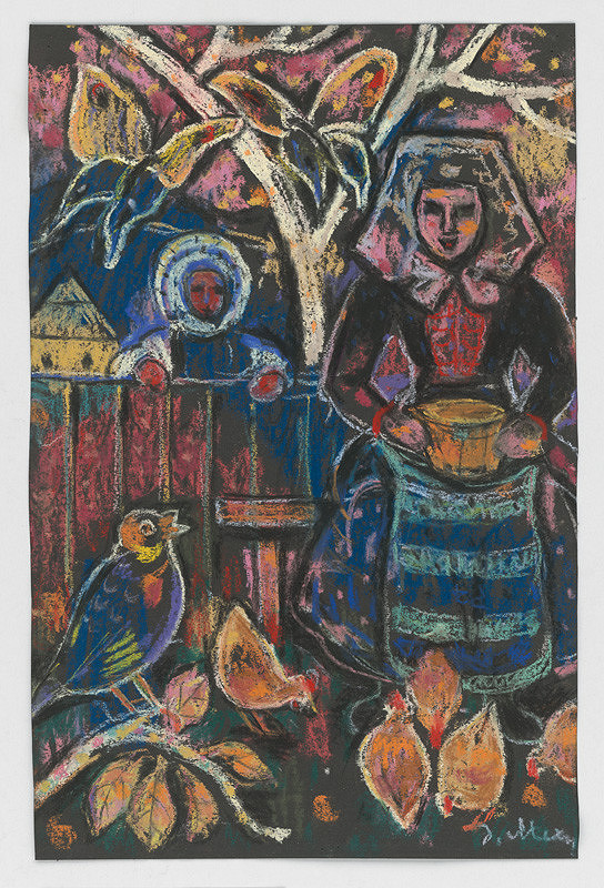 Janko Alexy – Gazdina s hydinou 