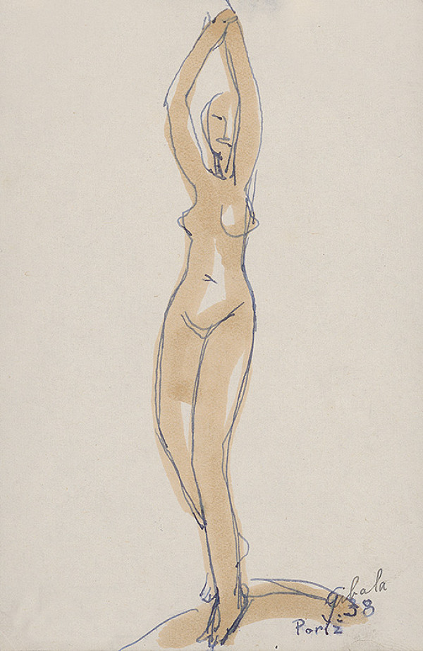 František Gibala – Ženský akt 