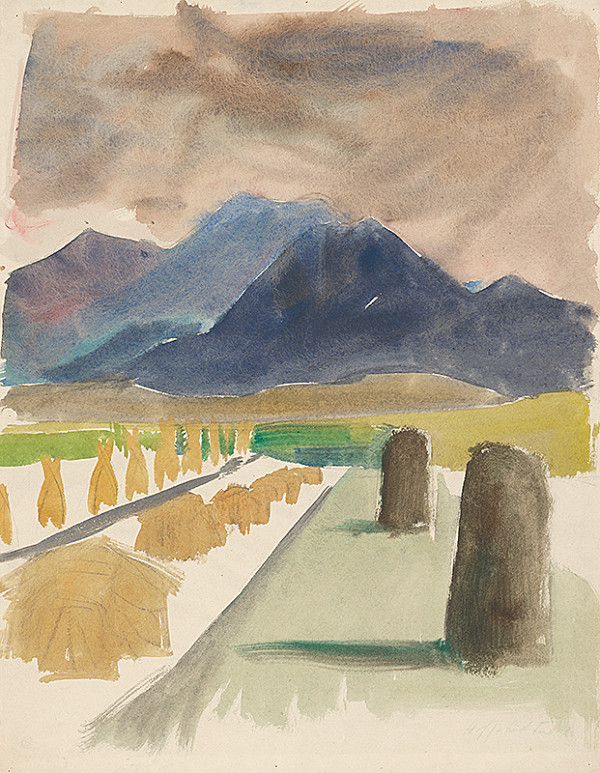 Bedrich Hoffstädter – Polia nad Nízkymi Tatrami 