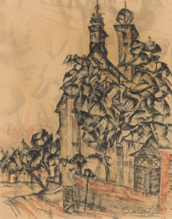 Vilmos Perlrott-Csaba – Kostol v Levoči 