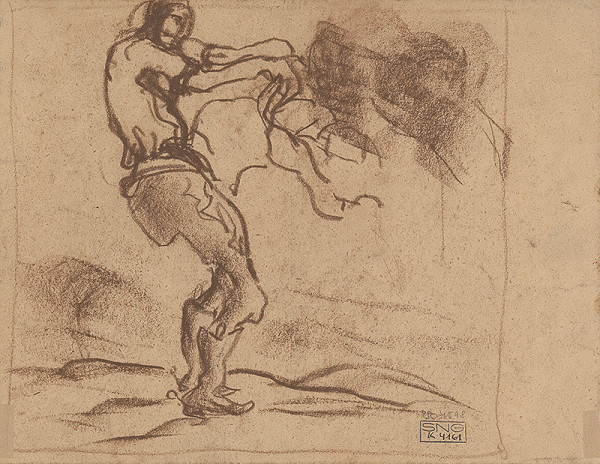 Zolo Palugyay – Štúdia muža - Jánošík 