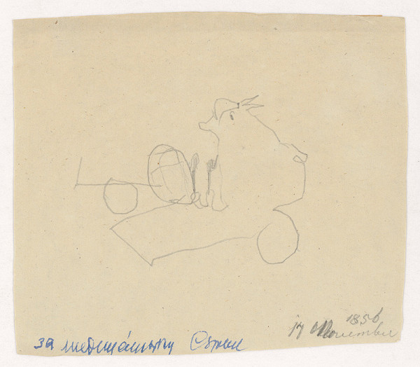 Ladislav Mednyánszky – Detská kresba 