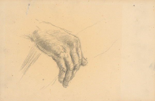 Gustáv Mallý – Study of a Hand 