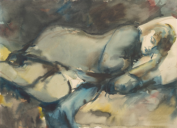 Vincent Hložník – Ležiaca 