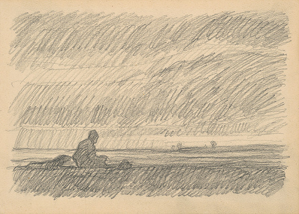 Július Koreszka – Hunter with a Dog 