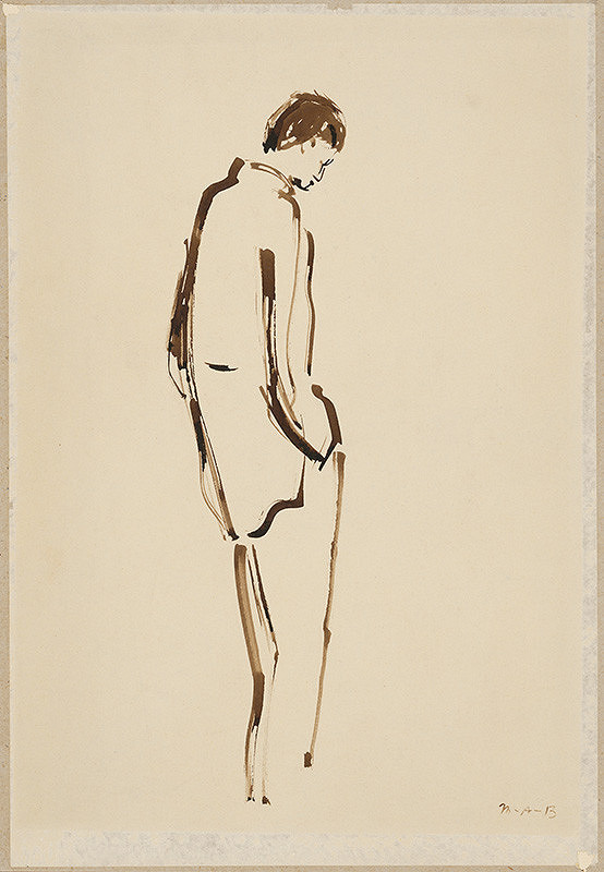 Miloš Alexander Bazovský – Stojaci muž 