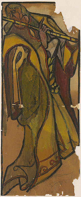 Ján Novák – Design of Glass Window II.  