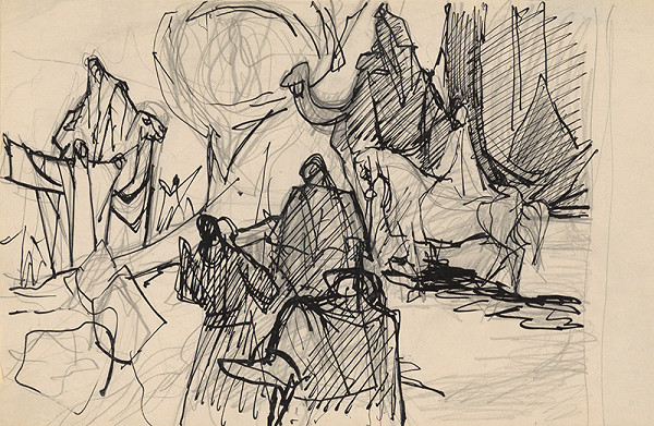 Ján Novák – Biblický výjav 