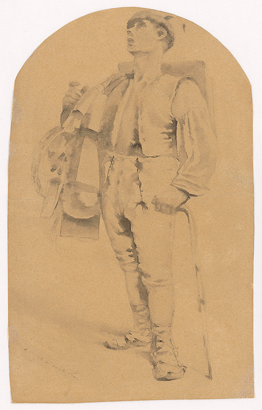 Ladislav Mednyánszky – Drotár 