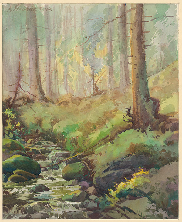 Alojz Struhár – Lesný potok 