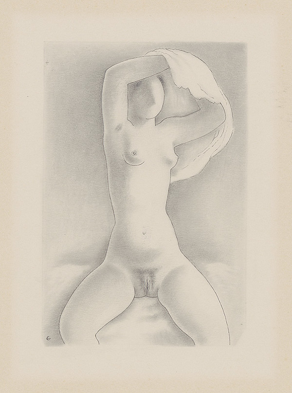 Mikuláš Galanda – Žena s košeľou VIII. 