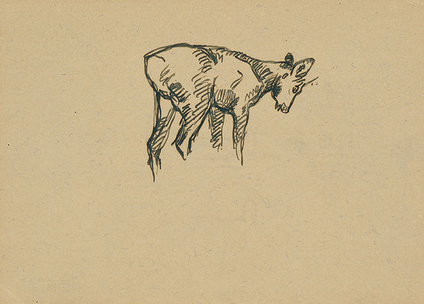 Július Koreszka – Štúdia srnca 