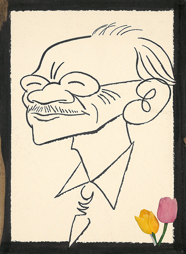 Alexander Richter – Karikatúra dr. Vl. Wágnera 