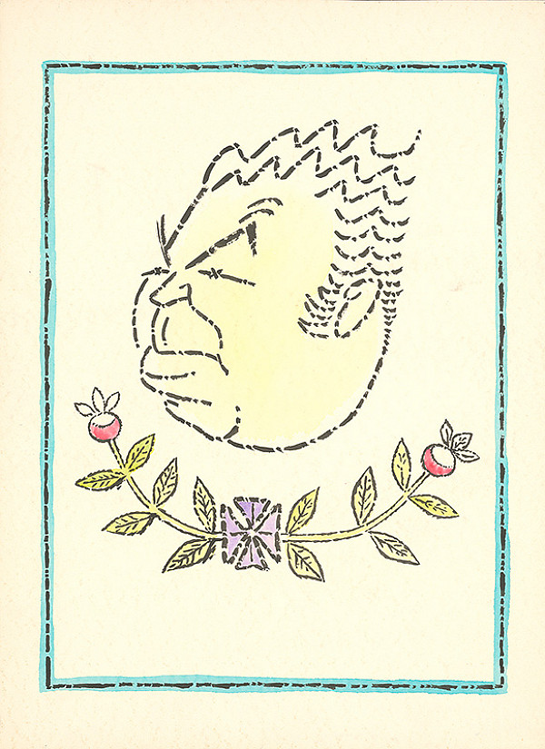 Alexander Richter – Karikatúra maliara Ľ. Fullu 