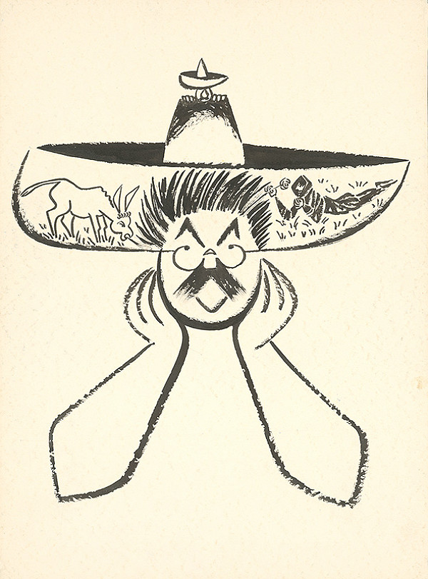 Alexander Richter – Karikatúra maliara Vincenta Hložníka 