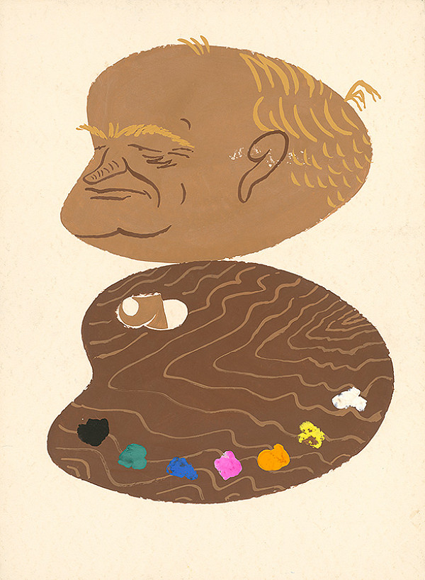 Alexander Richter – Karikatúra maliara Janka Alexyho 