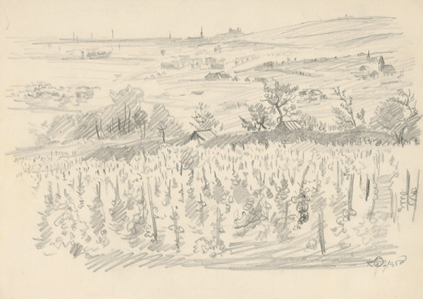 Karol Ondreička – View of Bratislava 