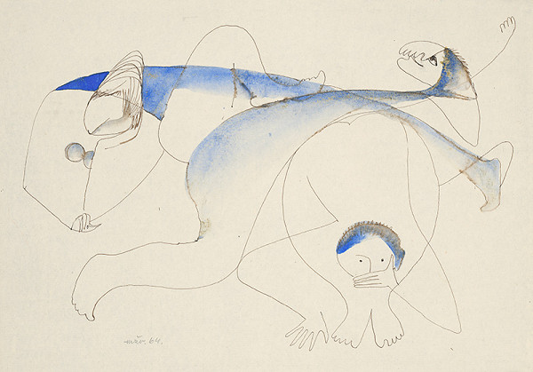 Mária Želibská – Na pláži 