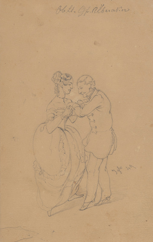 Friedrich Carl von Scheidlin – Tanec 