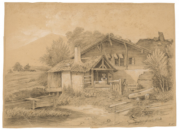 Henriette Jetti Wittmann – Two Women by the House 