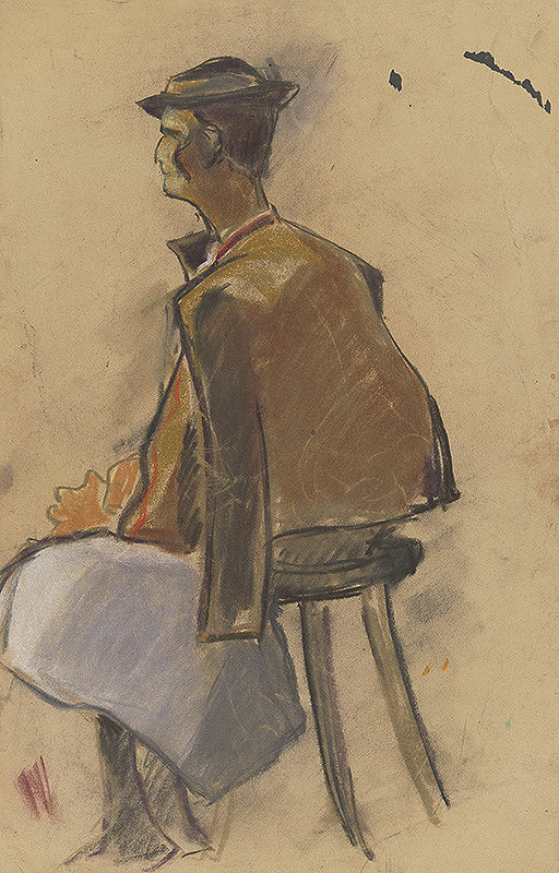 Zolo Palugyay – Resting Young Man 