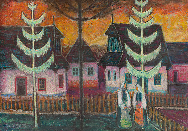 Janko Alexy – Chlapci postavili máje 