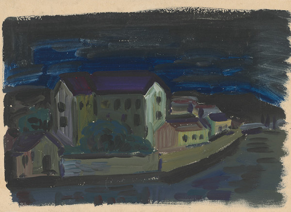 Alojz Klimo – Krajina v noci 