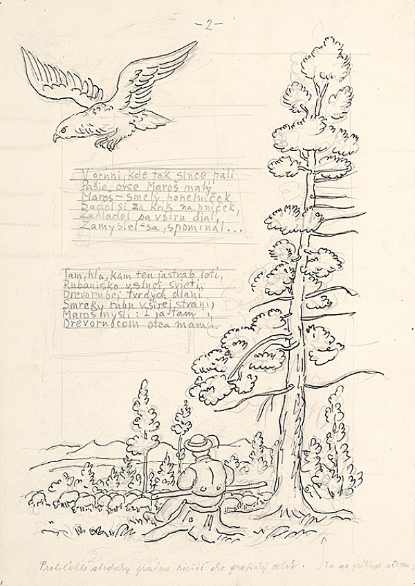 Jan Hála – III.štúdia k ilustráciám 