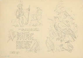 Jan Hála – IV. Štúdia k ilustráciám Maroško vo Vtáčikove 