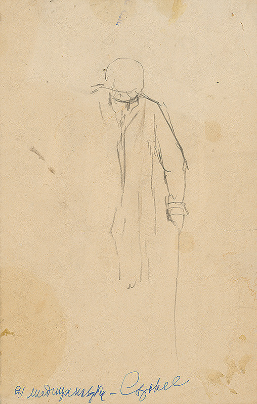 Ladislav Mednyánszky – Nad hrobom III. 