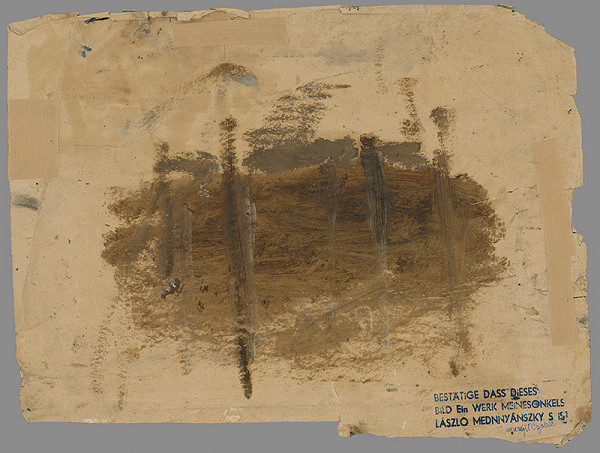 Ladislav Mednyánszky – Nálada v hnedom 