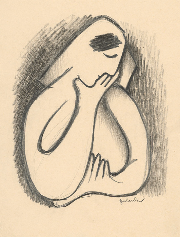 Mikuláš Galanda – Zamyslená 