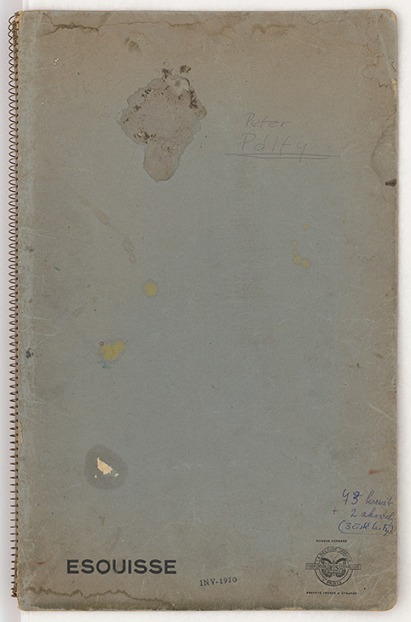 Peter Pálffy – Skicár 1-75 listov