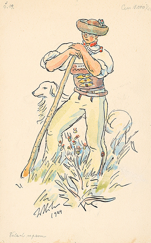 Jan Hála – Valach so psom 