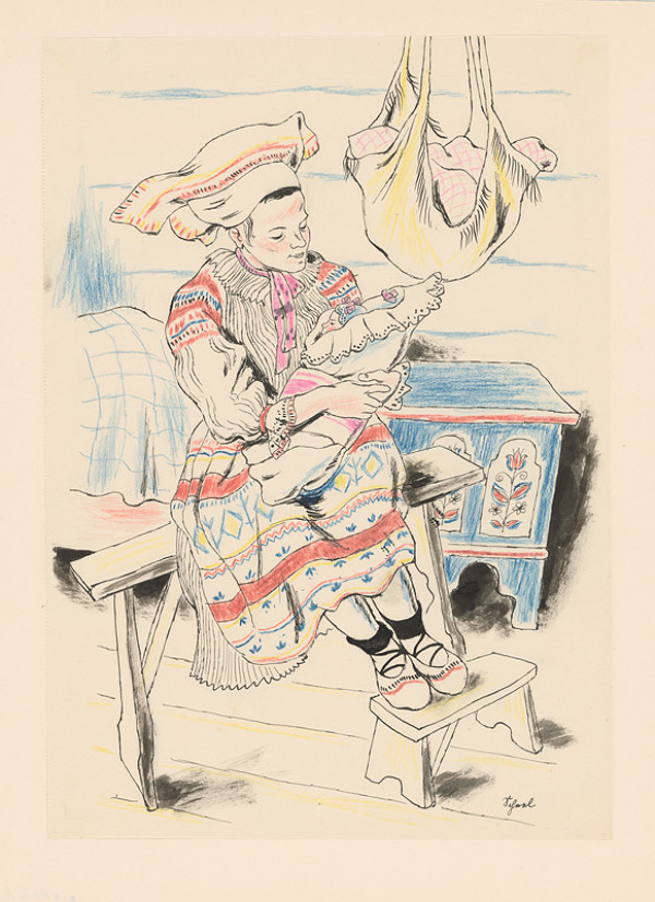 Helmuth Rudenriz – Matka s dieťaťom 