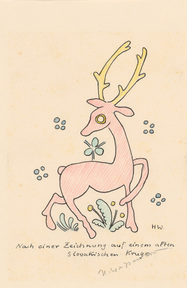 Helmuth Rudenriz – II. Kresba podľa starého krčiažka 