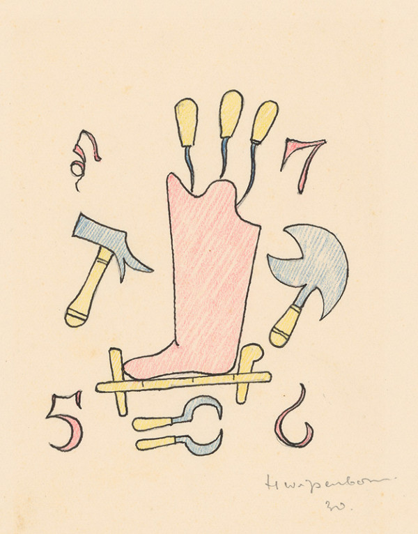 Helmuth Rudenriz – III. kresba podľa starého slovenského krčiažka 